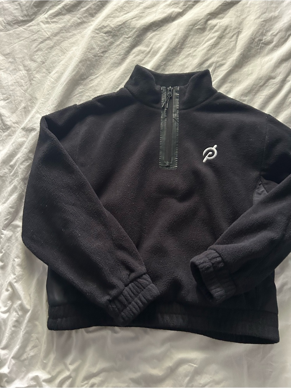 Peloton Apparel Half-Zip Fleece Pullover